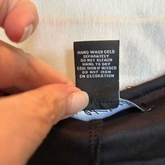 Candalite Petite Black Copper Lace Sequined Romantic Goth Maxi Dress PM - Picture 11 of 11